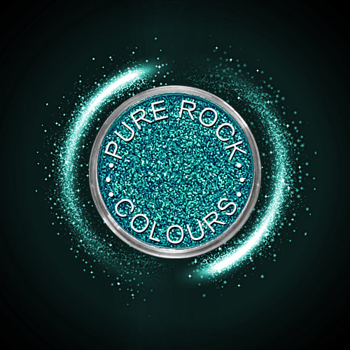 EcoSparks™ Allure - Earth friendly glitter in sparkling blue/green.