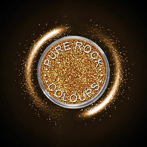 EcoSparks™ Allure - Earth friendly glitter in sparkling warm gold.
