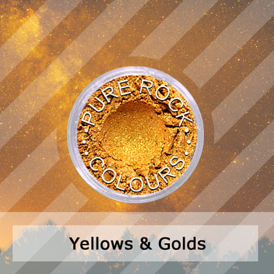 Yellow & Gold Pearl Pigments ​for Eyeshadows