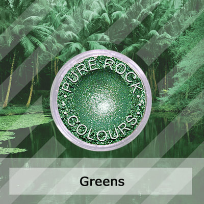 Green Pearl Pigments ​for Eyeshadows
