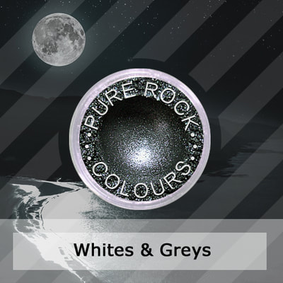 White & Grey Pearl Pigments ​for Eyeshadows
