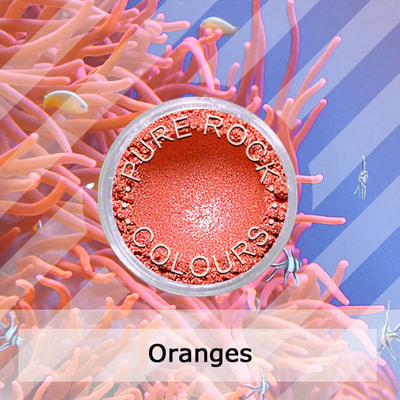 Orange Pearl Pigments for Nail Polish